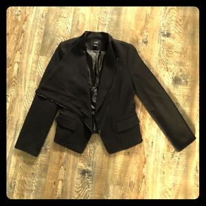 Black motor blazer